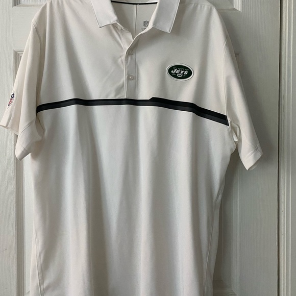 Jets dri fit Nike polo worn once - Picture 1 of 4